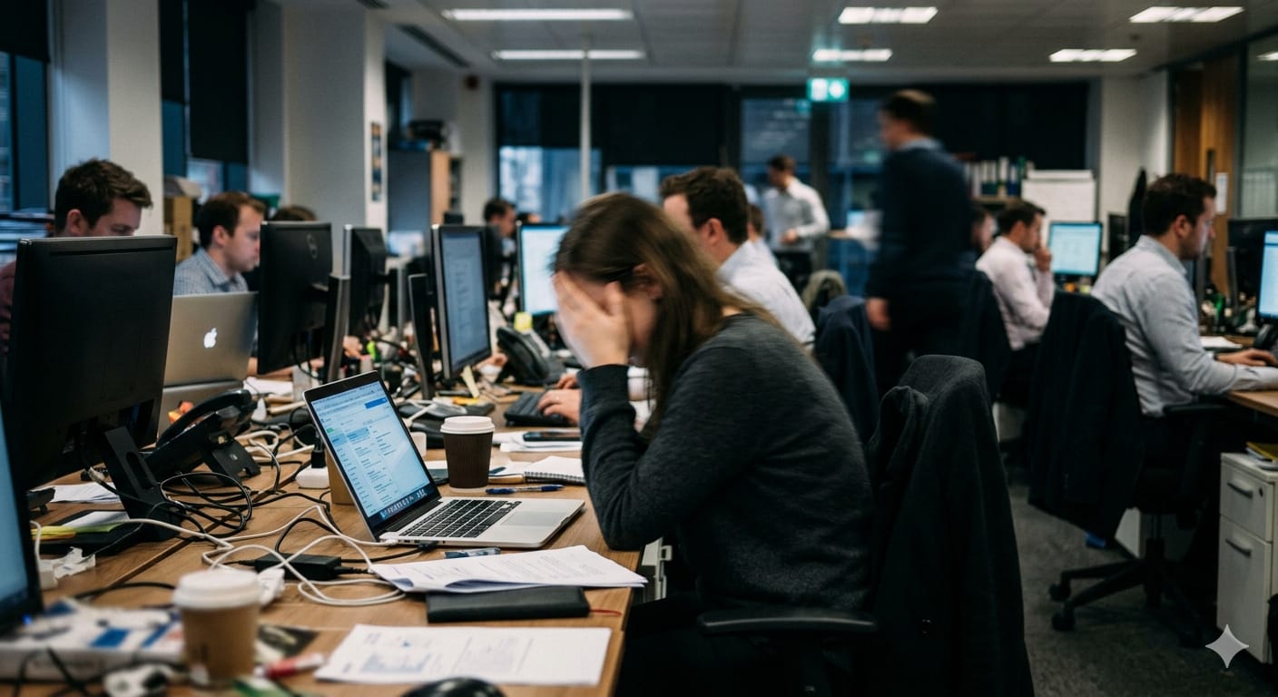 Ansiedad en el trabajo y el control